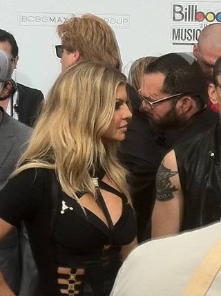 Fergie on the carpet at the 2011 Billboard Music Awards at MGM Grand Garden Arena on May 22, 2011.
