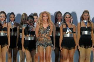 Beyonce performs during the 2011 Billboard Music Awards at MGM Grand Garden Arena on May 22, 2011.

