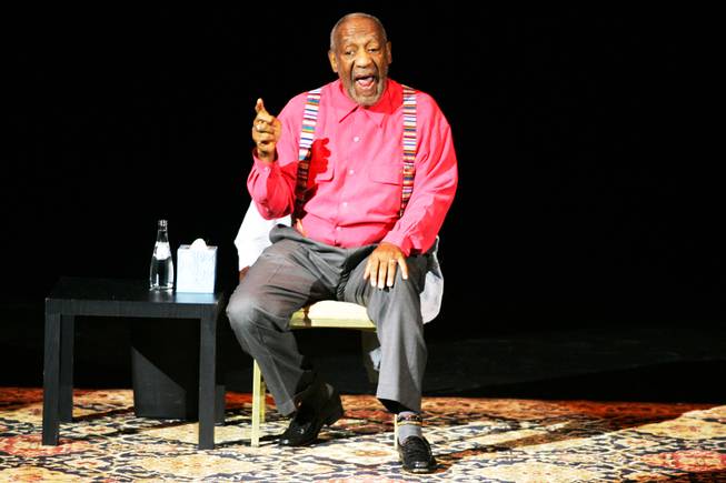 Bill Cosby performs inside the showroom at Treasure Island Friday, May 27, 2011.