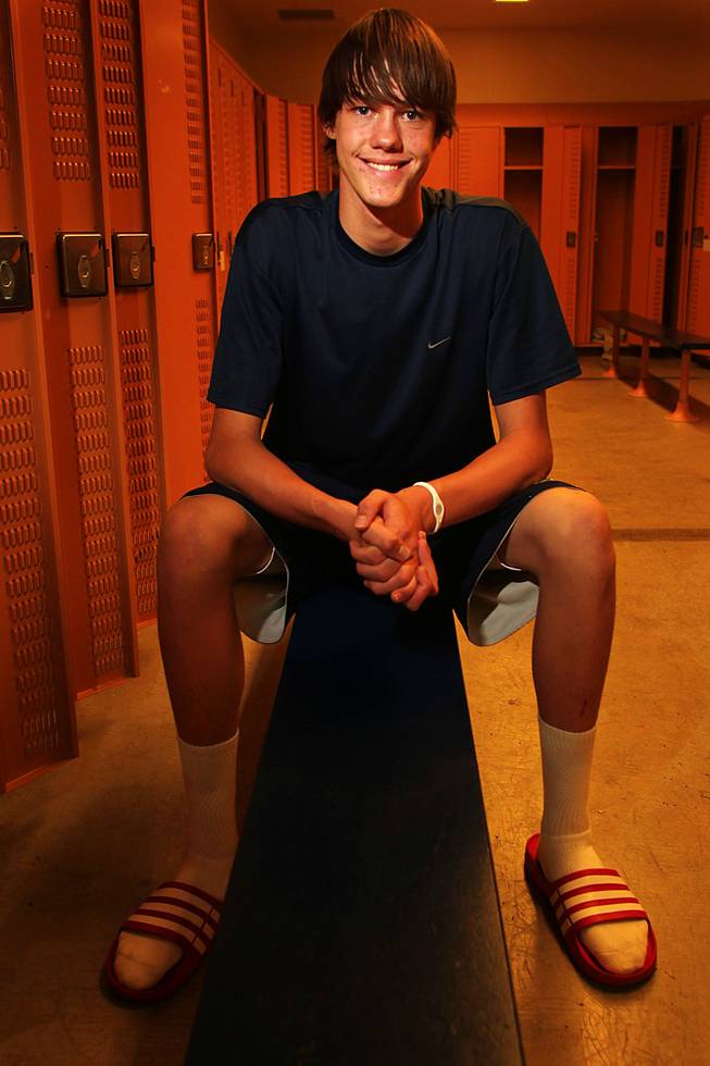 Incoming Bishop Gorman freshman Stephen Zimmerman began working out with his future teammates just a couple of months ago and, after some early bumps, is beginning to blossom. Staying in the shadows as a reserve next season on one of the nation's most loaded high school teams might be tough for Zimmerman, who already has a fairly polished game to go with his 6-foot-10 frame.