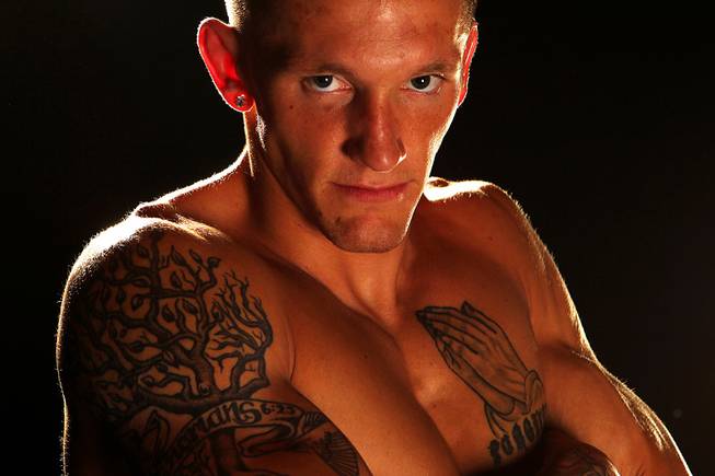 The Ultimate Fighter season 14 contestant Dustin Pague.