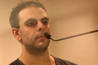 Anthony Carleo appears at the Regional Justice Center on June 16, 2011. He has admitted to robbing the Suncoast and Bellagio casinos last December.