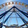 The ferris wheel, one of the many rides is seen during a media tour of the Electric Daisy Carnival at the Las Vegas Motor Speedway Thursday, June 23, 2011.