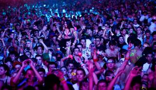 The 2011 Electric Daisy Carnival at Las Vegas Motor Speedway from June 24-26, 2011.