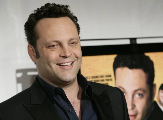 Vince Vaughn arrives at premiere of "Vince Vaughn's Wild West Comedy Show" in Los Angeles on Monday, Jan. 28, 2008.