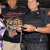Mike Tyson, Roberto Duran at Fight Nights Press Conference