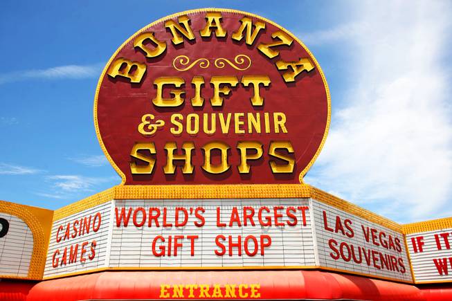 The Worlds Largest Gift Shop that sits on the Northwest corner of Sahara Avenue and Las Vegas Boulevard is seen Thursday, July 28, 2011.