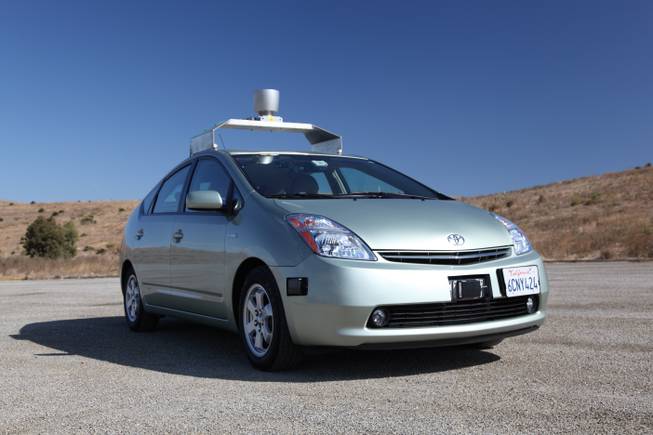 Google's Toyota Prius Autonomous Vehicle