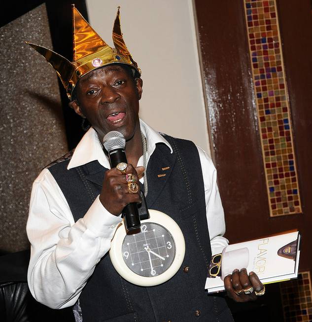 Flavor Flav's book signing of <em>Flavor Flav: The Icon, The ...