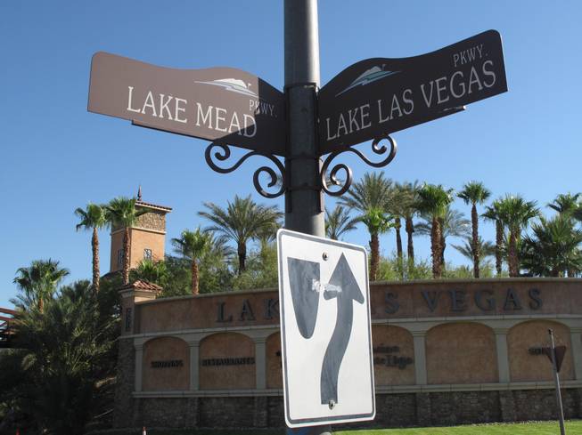 Lake Las Vegas Parkway is getting a $1.8 million face-lift to smooth the road and get rid of potholes.  The construction began last week and is scheduled to be finished in November.