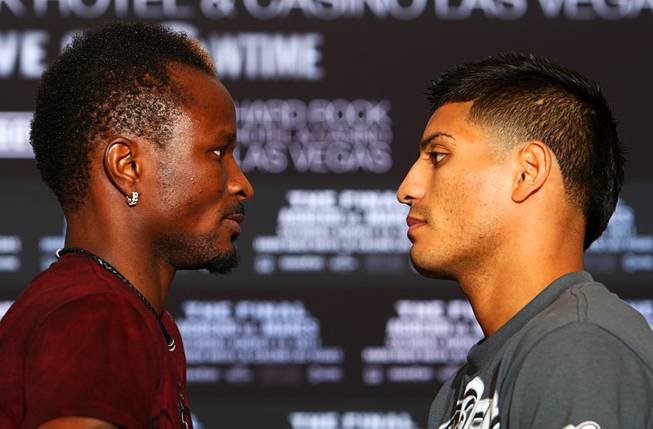 Agbeko vs. Mares news conference