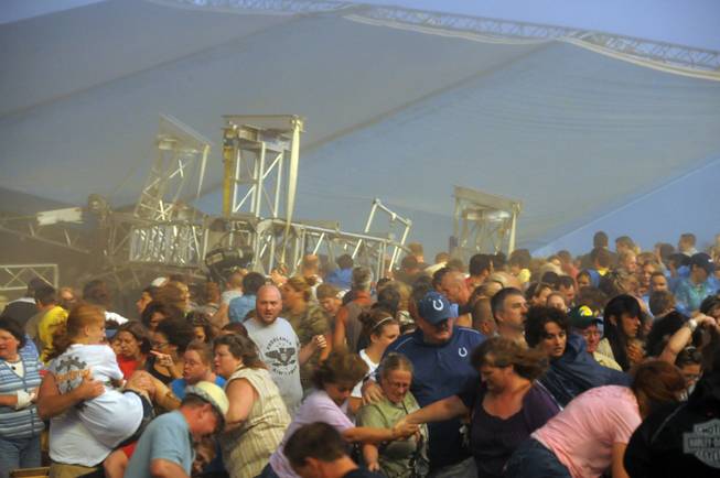 Indiana State Fair stage collapses