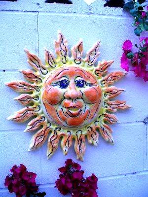 A piece of wall art by DeCasas Ceramics, one of the companies expected to appear at the Harvest Festival this weekend.