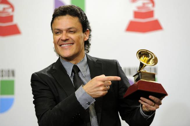 Pedro Fernandez at the Latin Grammy's