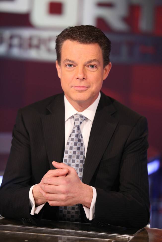 Shepard Smith, shown on the Fox News Channel set.