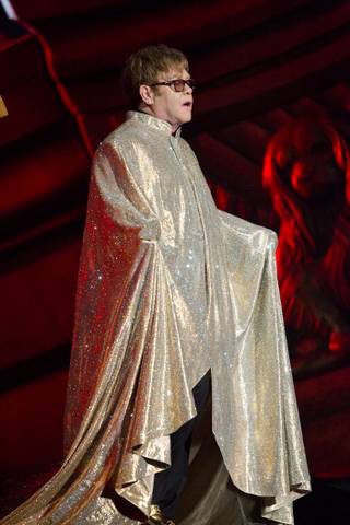 Elton John's The Million Dollar Piano at Caesars Palace on Sept. 28, 2011.