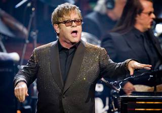Elton John's The Million Dollar Piano at Caesars Palace on Sept. 28, 2011.