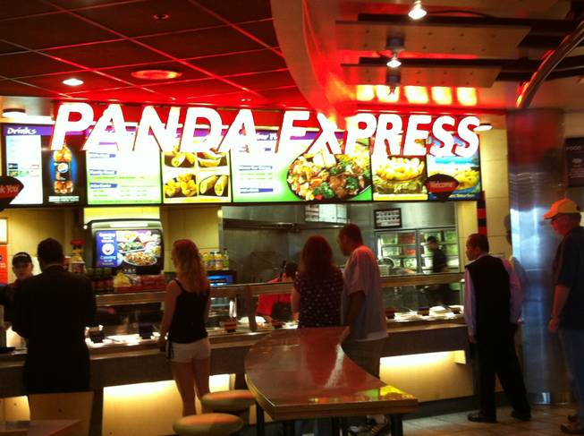 Panda Express in the food court between Harrah's and Casino Royale