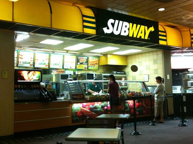 Subway inside O'Sheas