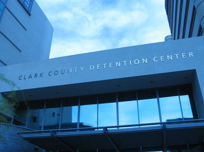 Exterior image of the Clark County Detention Center.