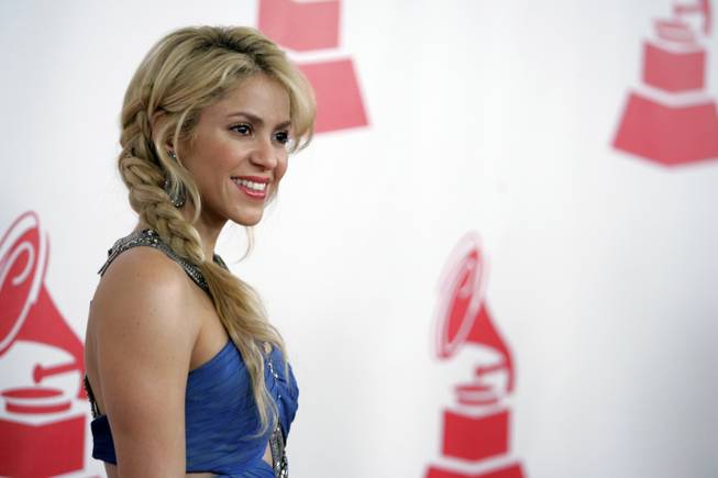 Arrivals for Latin Person of the Year: Shakira