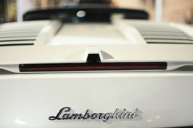 Lamborghini Las Vegas in Henderson opens a new showroom and unveils the brand's newest model, the Aventador LP 700-4. About 100 Lamborghini owners, admirers and their friends attended the Thursday evening event, Nov. 10, 2011.
