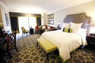 A deluxe room inside the new Octavius Tower at Caesars Palace in Las Vegas Thursday, Dec. 15, 2011.