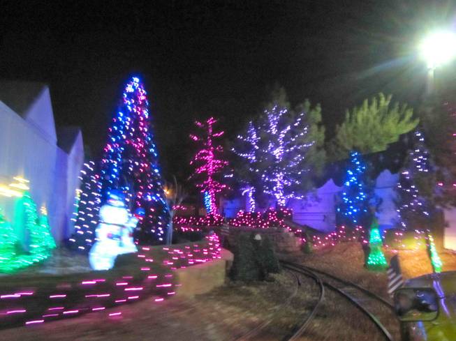 Opportunity Village's Magical Forest on Dec. 19, 2011.