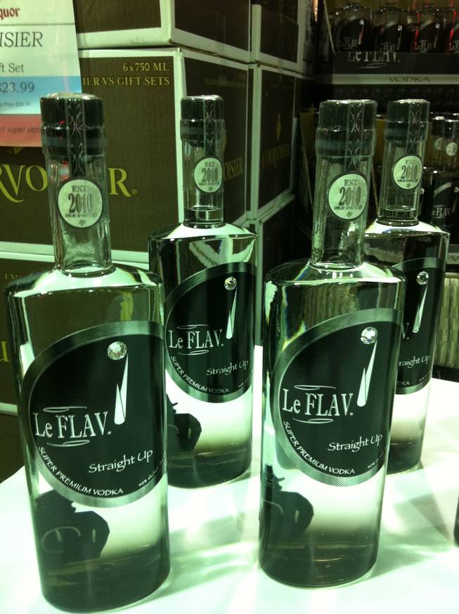 Rapper and reality television star Flavor Flav's signature vodka