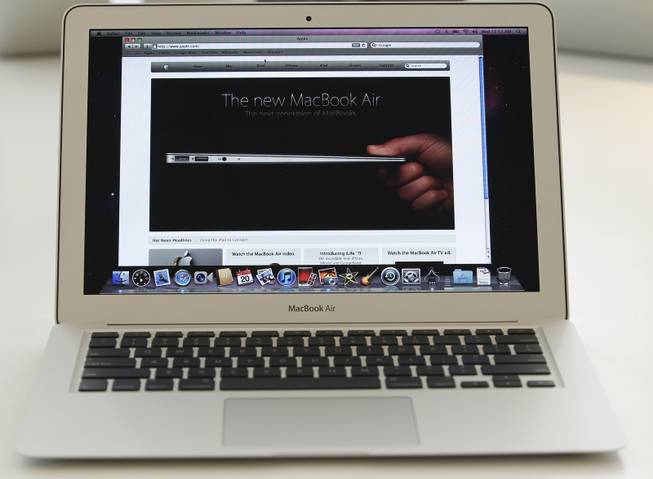 The MacBook Air by Apple.