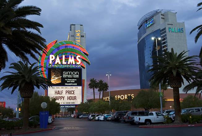 An exterior view of the Palms on Sunday, Jan. 15, 2012.
