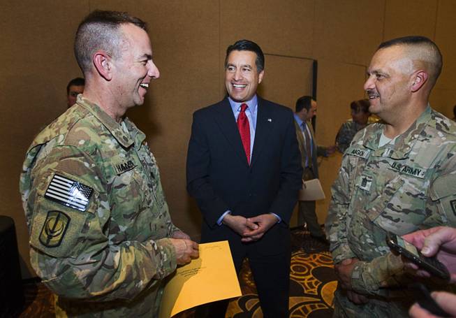 Nevada Guard Troops Return