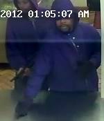 Metro Police are looking for two suspects in the Jan. 25 robbery of a south area business, Feb. 3, 2012. 
