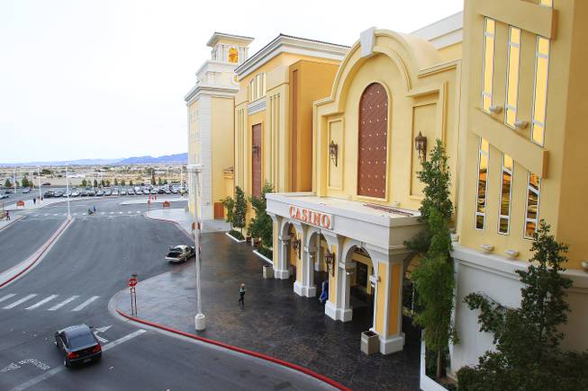 The South Point hotel and casino is seen Tuesday, Feb. 7, 2012.
