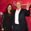 Actor Sir Anthony Hopkins and his wife, Stella Arroyave, arrive for the 16th annual Keep Memory Alive "Power of Love Gala" and 70th birthday celebration for Muhammad Ali at the MGM Grand Garden Arena Saturday, February 18, 2012. 