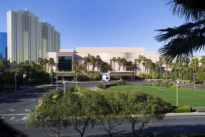 A view of the MGM Convention Center Tuesday, March 13, 2012. 