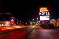 The sign at the Gateway Motel on Las Vegas and Charleston boulevards is shown, Monday March 19, 2012.