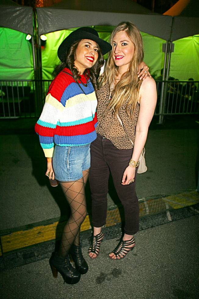 Fans and musicians show off their looks at the Neon Reverb and Pastel Project music festivals on Saturday, March 24, 2012.