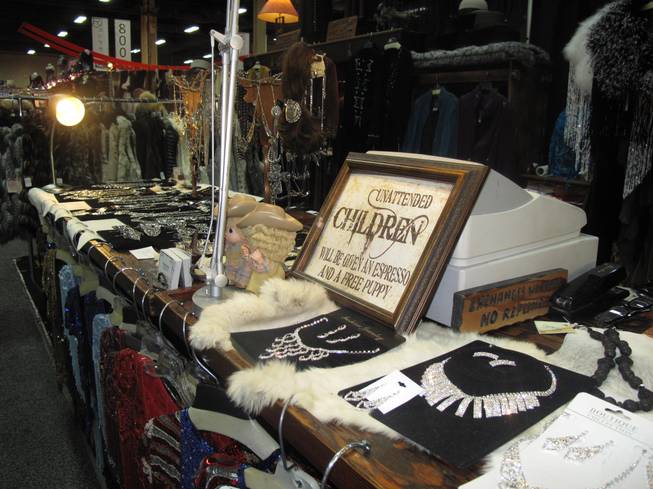 Vendors at the Academy of Country Music Experience were selling everything from jewelry to hats to rugs at the Mandalay Bay Convention Center Saturday, March 31. 