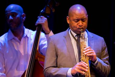 Branford Marsalis performs at Cabaret Jazz at Smith Center for the Performing Arts on Saturday, March 31, 2012.