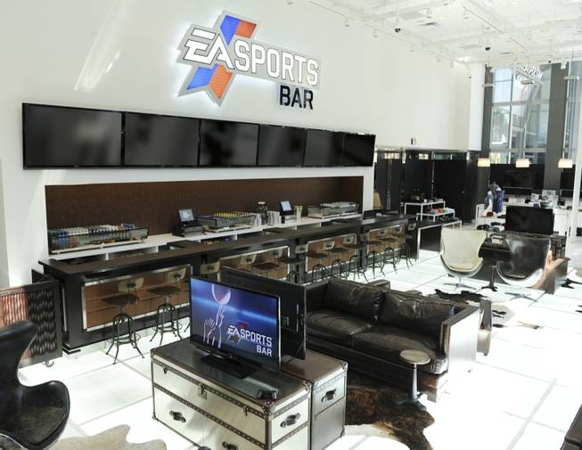 EA Sports Bar located inside the Cosmopolitan.