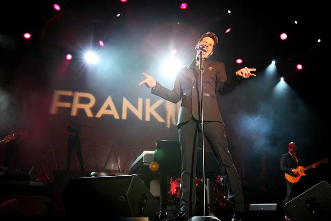 Frankie Moreno performs at the Stratosphere on Thursday, April 5, 2012.