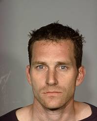 Metro Police arrest Ryan Donnelly, 38, of Las Vegas in connection with a reckless driving episode, April 6, 2012.