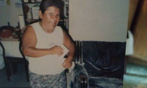 Theresa Valdez, a 63-year-old mother of eight, was hit Friday night when a driver lost control of her car.