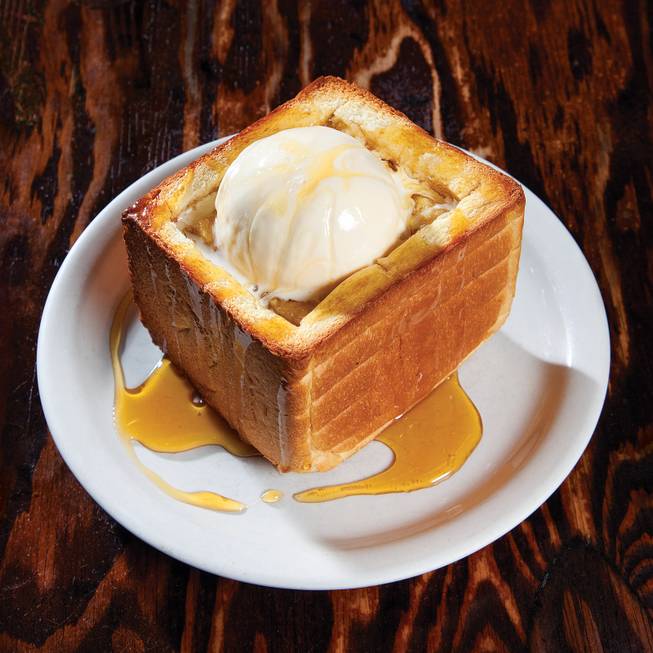 Ichiza's heaven on a plate: honey toast