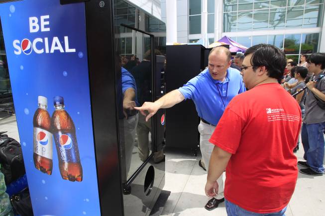 Pepsi social vending machine