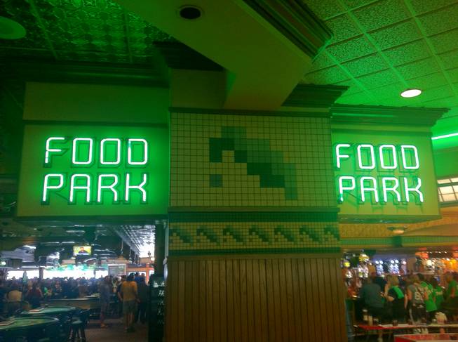 The Food Park, heavy on the food and light on the park, at O'Sheas.