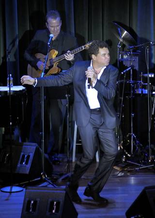 Clint Holmes performs at Cabaret Jazz in the Boman Pavilion at the Smith Center for the Performing Arts on Friday, May 4, 2012.