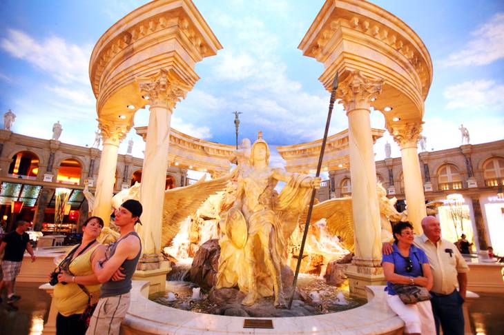 The Forum Shops at Caesars Palace on Friday, May 18, 2012.