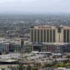 A view of the Orleans hotel-casino on Tropicana Avenue taken from a helicopter May 21, 2012.